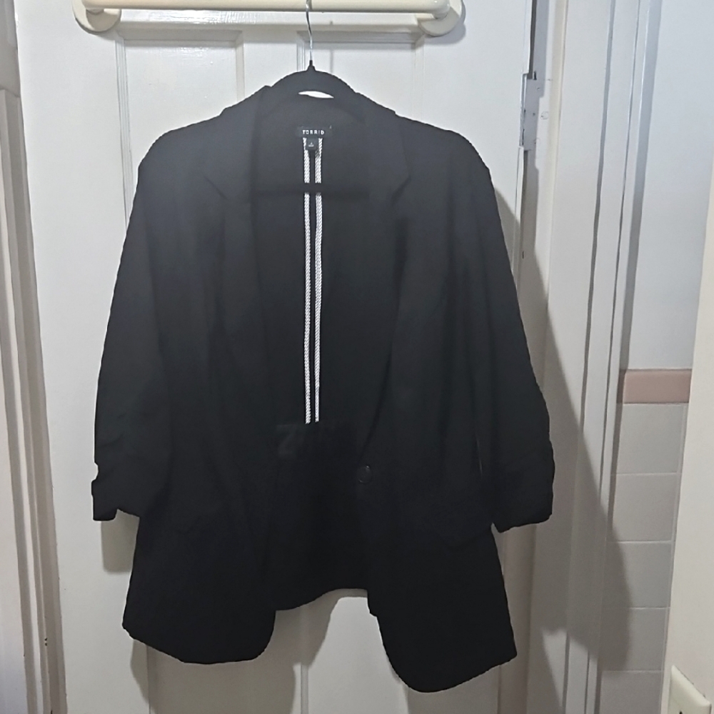 Torrid Chic Black Blazer 2